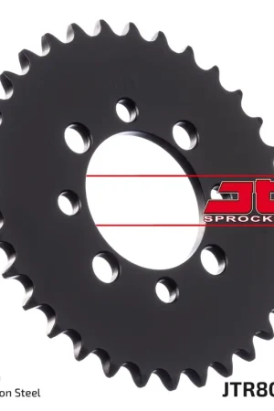 Alleen Vandaag JT SPROCKETS - REAR STEEL 33T, 420 - Sprockets - Compatibel met Kawasaki Klx 110 modellen